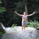 Full Day Sticky Waterfall and Ethical Elephant Sanctuary Tour, 2 Waterfalls Walk with Elephants