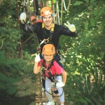 Full Day Zipline Chiang Mai + Elephant Waterfall Walk + Bamboo Rafting + Lunch in Treehouse 