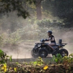 Full Day ATV Chiang Mai + Elephant Waterfall Walk + Bamboo Rafting + Lunch in Treehouse 