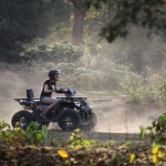 Full Day ATV Chiang Mai + Elephant Waterfall Walk + Bamboo Rafting + Lunch in Treehouse 