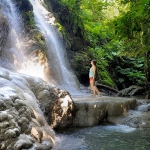 Full Day Sticky Waterfall and Ethical Elephant Sanctuary Tour, 2 Waterfalls Walk with Elephants