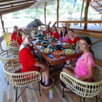 Half Day Morning Ethical Elephant Hands off, 3 Waterfalls Walk with Elephants at Blue Tao