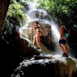 Full Day Sticky Waterfall and Ethical Elephant Sanctuary Tour, 2 Waterfalls Walk with Elephants